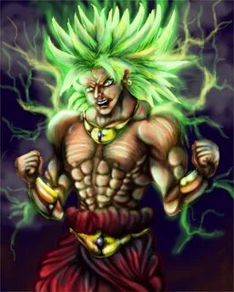 This is my version of the legendary super saiyan Broly from 