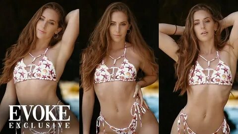 KARIN MOSKALENSKY 'Beach Day' Bikini Model Photoshoot EVOKE 