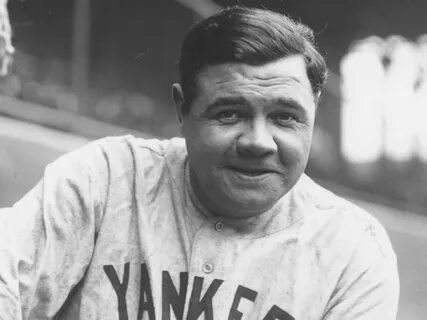 New York Yankees BABE RUTH Colorful Portrait Photo Collectab