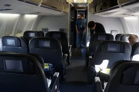 United Airlines Boeing 737-900ER Cabin - 2013 Megado Event T