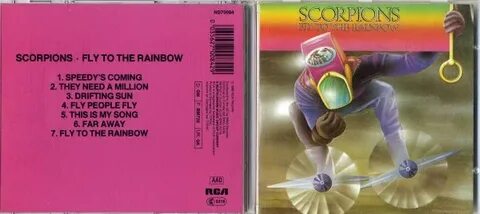 CD SCORPIONS / FLY TO THE RAINBOW /1974/ GERMANY