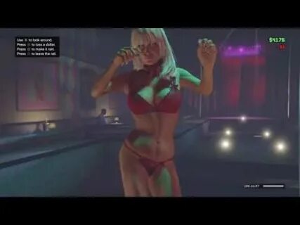 GTA5 cute angelic juliet pole dance - YouTube