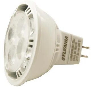 Sylvania 74050 Dimmable LED Bulb, 6 W, 12 V, MR16, G4 Bi-Pin