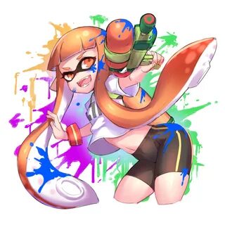 Inkling (Splatoon) Image #1895415 - Zerochan Anime Image Boa