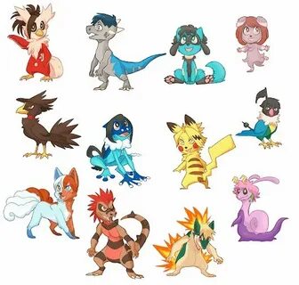 BHNA Pokemon Personajes de anime, Fusión anime, Dibujos
