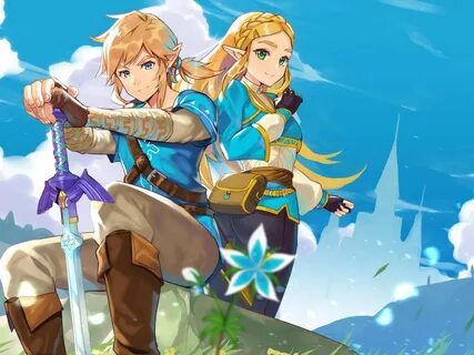 Download 2048x1536 Princess Zelda, Link, The Legend Of Zelda