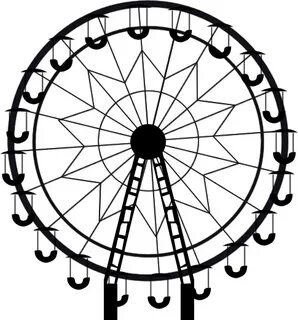 Simple Ferris Wheel Drawing at PaintingValley.com Explore co