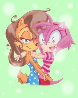 Sally and Amy by LilBambina on deviantART Sonic and shadow, 