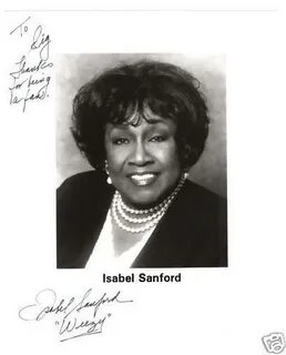 Isabel Sanford Signature Study - Autograph Live