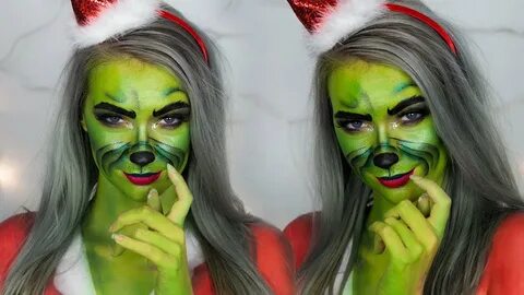 The Grinch - Makeup tutorial - YouTube