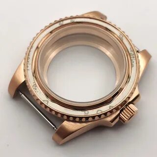 Часы Φ Rosegold 40 мм, сапфировое стекло подходит для ETA2824 NH35   36 DG2