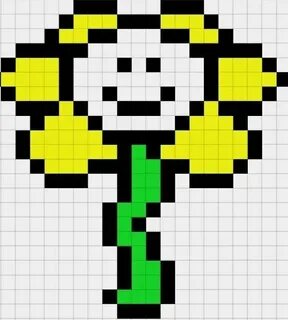 PixelArt Flowey Undertale Rus Amino