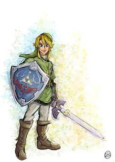 Fan Art Zelda : Link ( TP ) & Hyrule Warriors judark