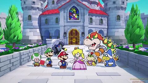 Super Mario Paper Mario Origami King Characters - Delicate-C