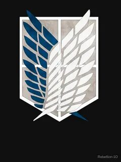 The Logo of the Survey Corps from the great anime: Attack On