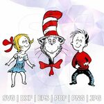 Pin on The Cat in the Hat Dr Seuss SVG