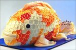 Koi Fish Cake - CakeCentral.com
