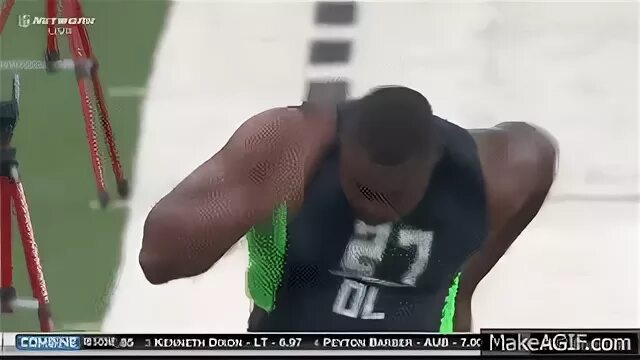 Chris Jones' PENIS Came Out During The NFL Combine! on Make 