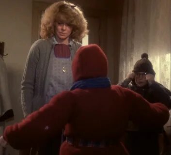 Dressing Randy for the cold in 2019 A christmas story, Chris