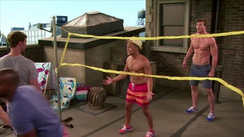 ausCAPS: Tahj Mowry and Derek Theler shirtless in Baby Daddy