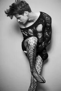 Non Binary Fashion Inspiration 32 Paint It Black Androgynous