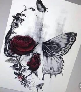 tattoo Pretty skull tattoos, Skull butterfly tattoo, Tattoos