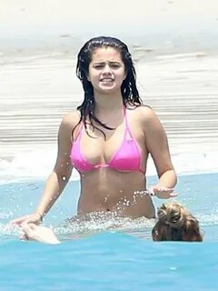 Selena Gomez: Pink Bikini Candids in Mexico-18 GotCeleb