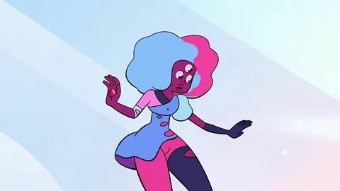 Ruby and Sapphire first fusion/first Garnett