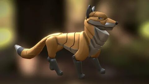 Robot Fox - Download Free 3D model by Leo Torres (@leotorres
