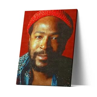 Marvin Gaye Canvas Print Marvin Gaye Poster Marvin Gaye Etsy