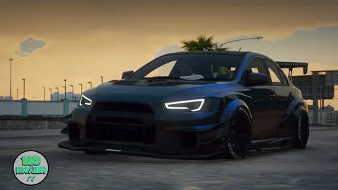 GTA 5 MODS EVO X VARIS BODYKIT #NVE #GTA5MODS #EVOX #MITSUBI