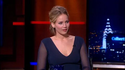 Colbert Interviews Jennifer Lawrence About 'Mockingjay: Part