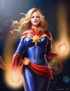 Captain Marvel (Carol Danvers) Ms marvel captain marvel, Cap