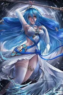 aodavid23 🐐 on Twitter: "My take on Azura from Fire Emblem F