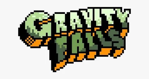 Gravity Falls Logo Png - Gravity Falls Logo Pixel Art, Trans