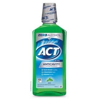 ACT Total CARE Anticavity Fluoride Rinse Fresh Mint 18 oz (P