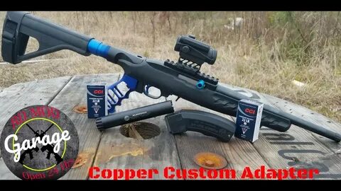 Copper Custom Ruger 10/22 Charger Adapter UPDATE - YouTube