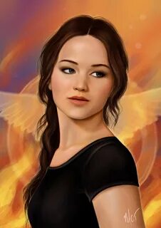 Katniss Everdeen by mayan-art 2D CGSociety