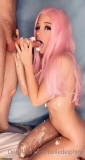 Belle Delphine OnlyFans Whipped Cream Blowjob HD Video Downl