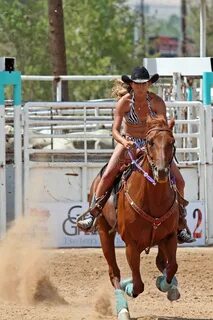 Barrel Racer at the Rodeo editorial image. Image of entertai