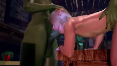 Orcs Futanari and Elf Futa Threesome 3D Animated - aShemalet