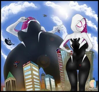 Spider gwen giant boobs