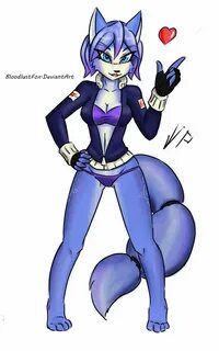 Пин на доске Krystal (Star Fox Character)