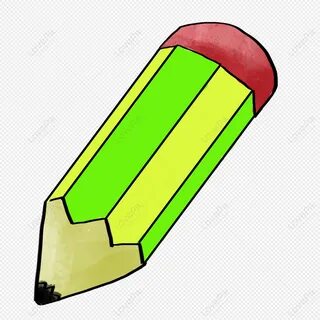 Hand Painted Cartoon Cute Pencil Stationery Png Free Materia