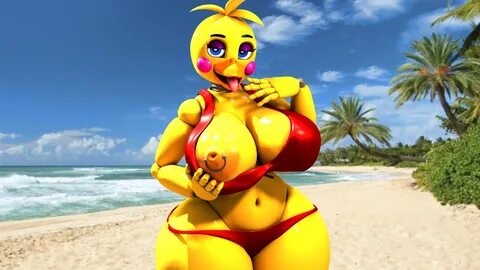 Toy chica boob nipples