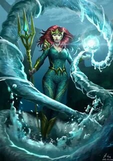 Mera - Atlantean Queen by FrancisLugfran on DeviantArt Mera 