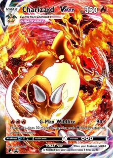 Charizard VMax (Dynamax) Custom Pokemon Card in 2020 Pokemon
