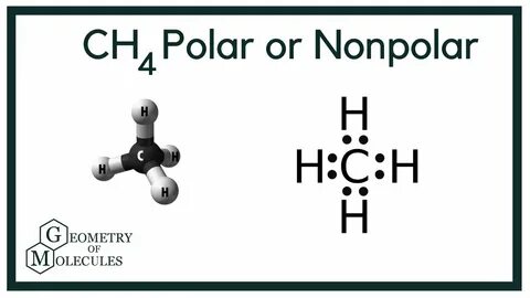Is CH4 Polar or Nonpolar? (Methane) - YouTube