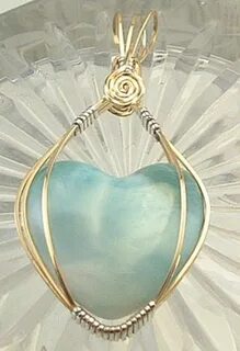 Pin by Paula Parton on Heart stone Wire jewelry designs, Wir