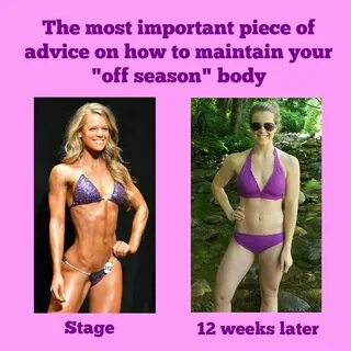 Off Season Maintenance DOn't quIT Npc bikini competition, Bi